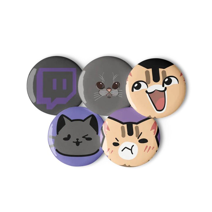 Twitch Chatter Pin Buttons product image (2)