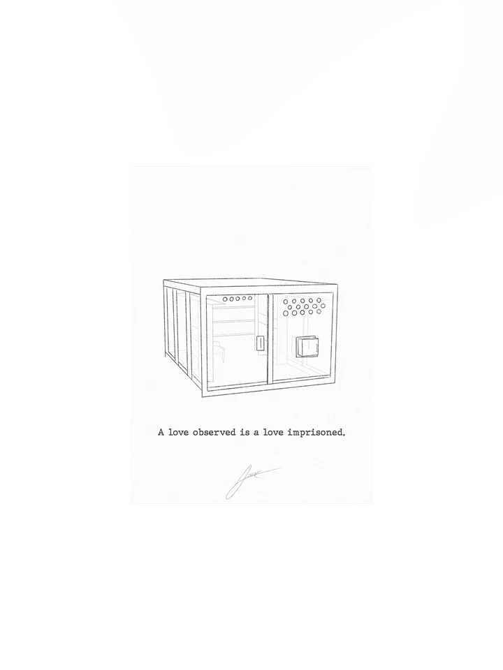 "The glass cage" Poster product image (1)