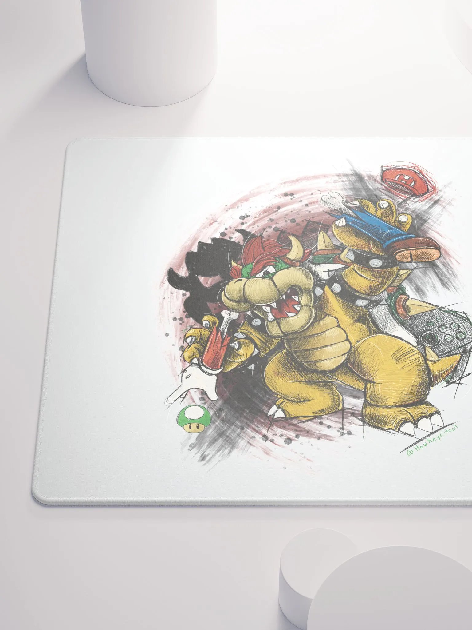 Bowser by StephyJ Gaming Mouse Pad product image (10)
