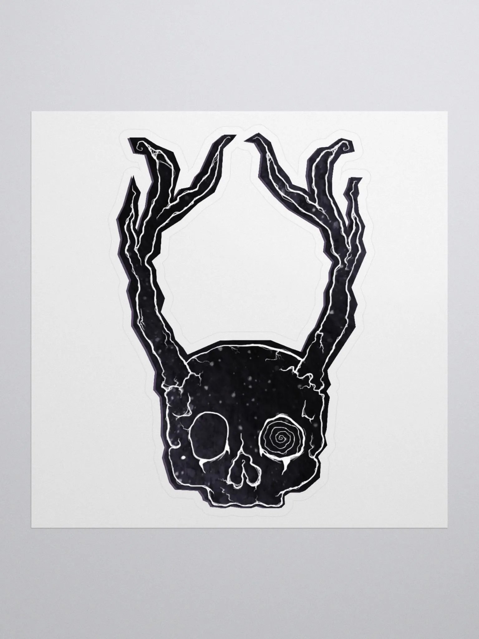 Fae Skull - Sticker product image (1)