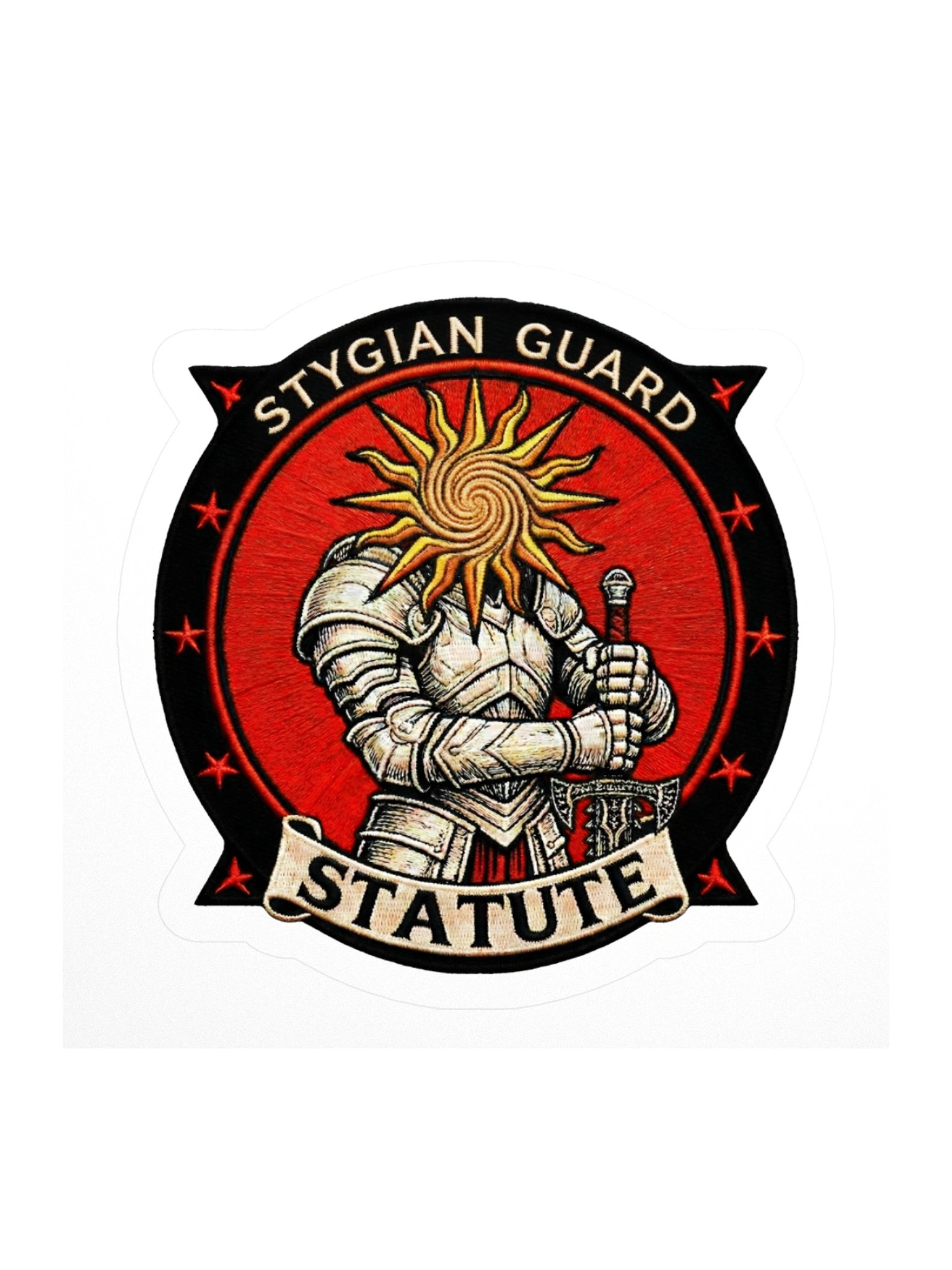 Statute Patch Sticker product image (2)