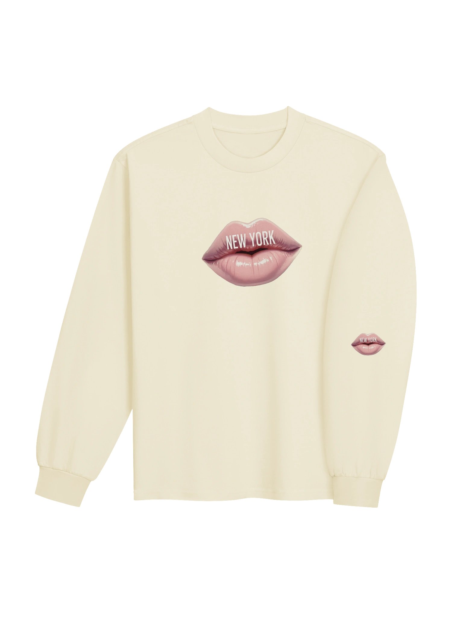 NEW YORK LIPS - LADIES' LONGSLEEVE SLEEPWEAR TOP product image (4)