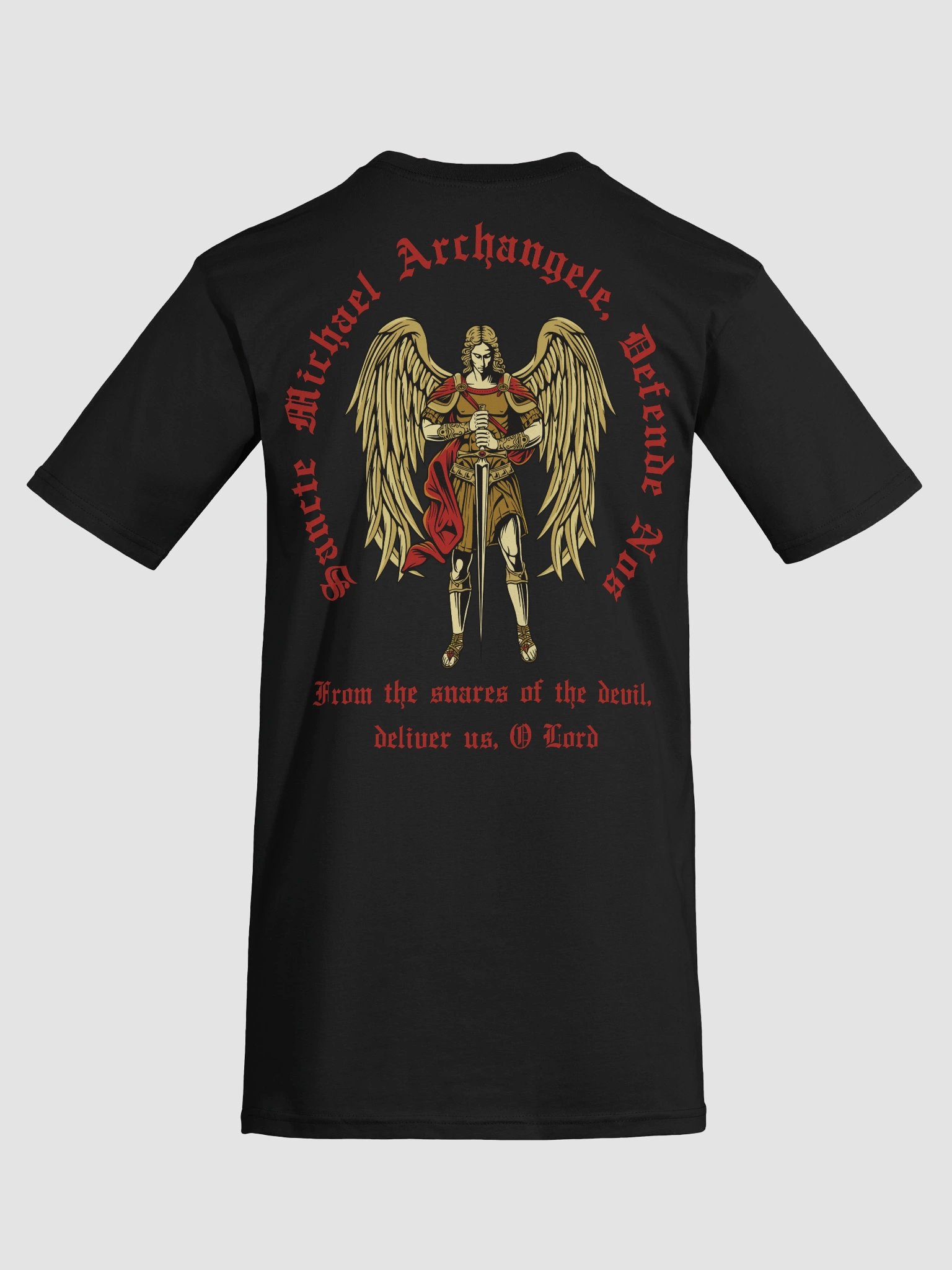Saint Michael (Archangel) Merch Heavy Tee product image (8)