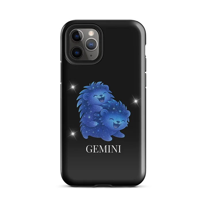 Zodiac hedgie Gemini iPhone phone case product image (2)