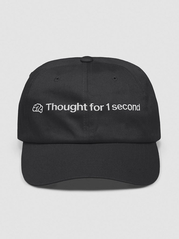 [ 🧠 Thought for 1 second ] hat - 100% cotton product image (2)