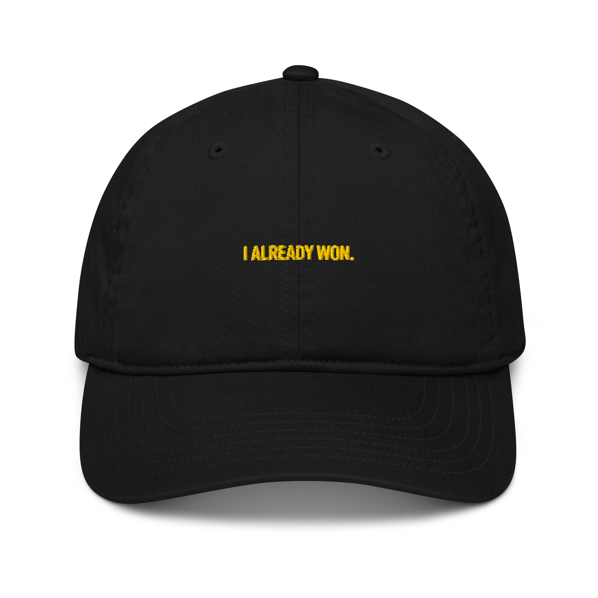 Embriodered I Already Won — Hat product image (1)
