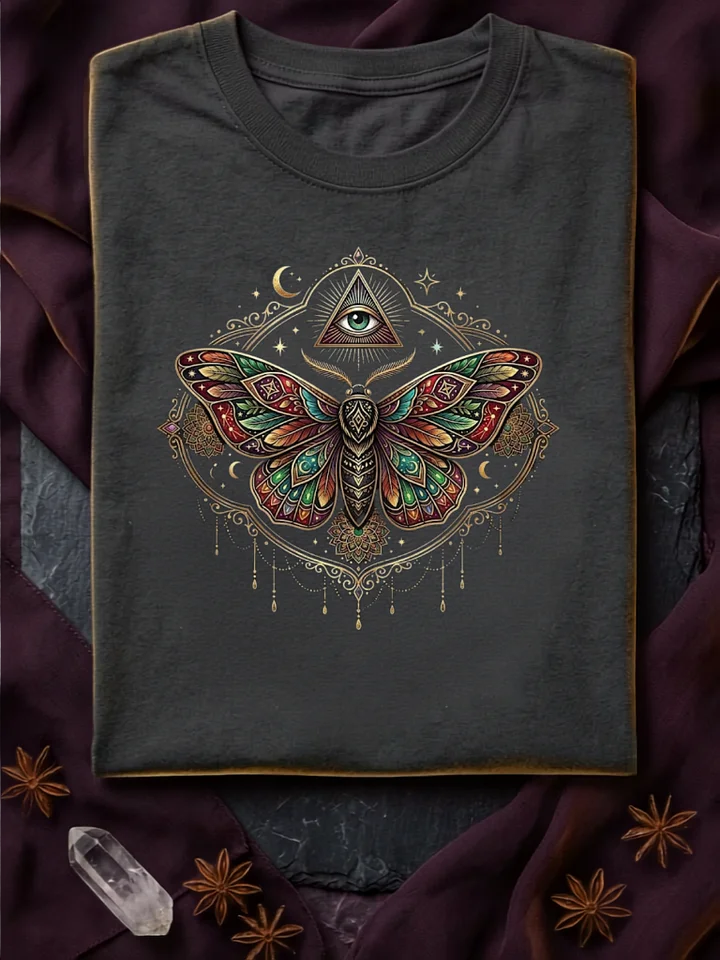 Celestial Eye Moth Tee product image (1)
