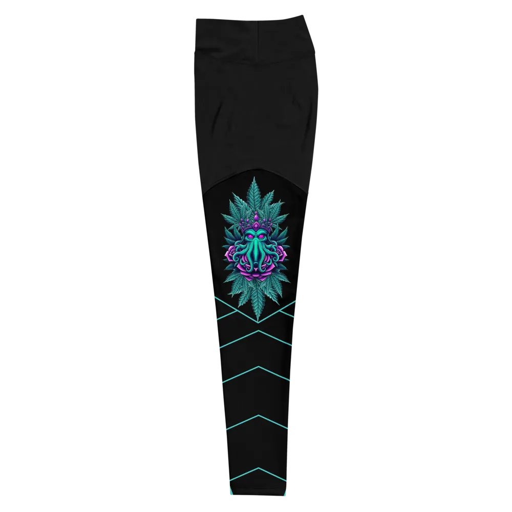 Cthulhu Royalty Athletic Leggings product image (4)