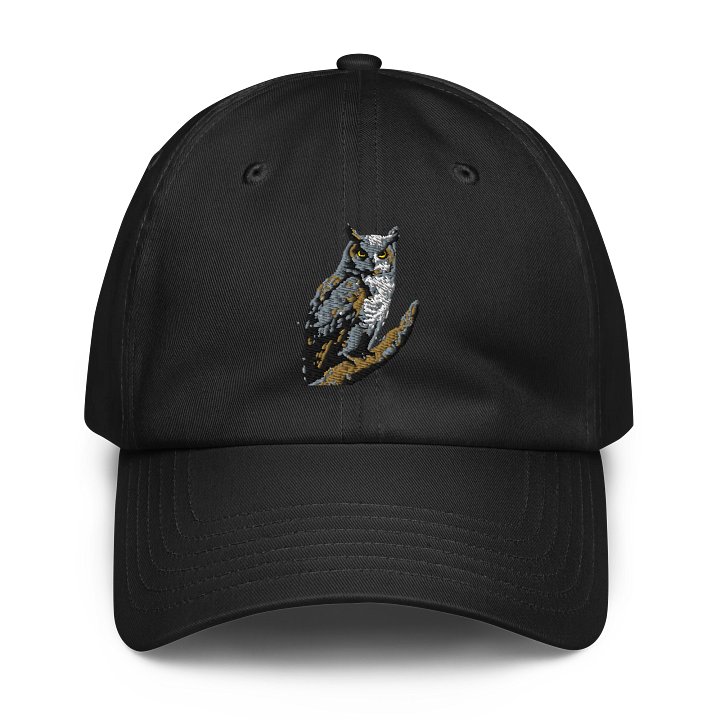 Horned Owl Embroidered Dad Hat product image (1)