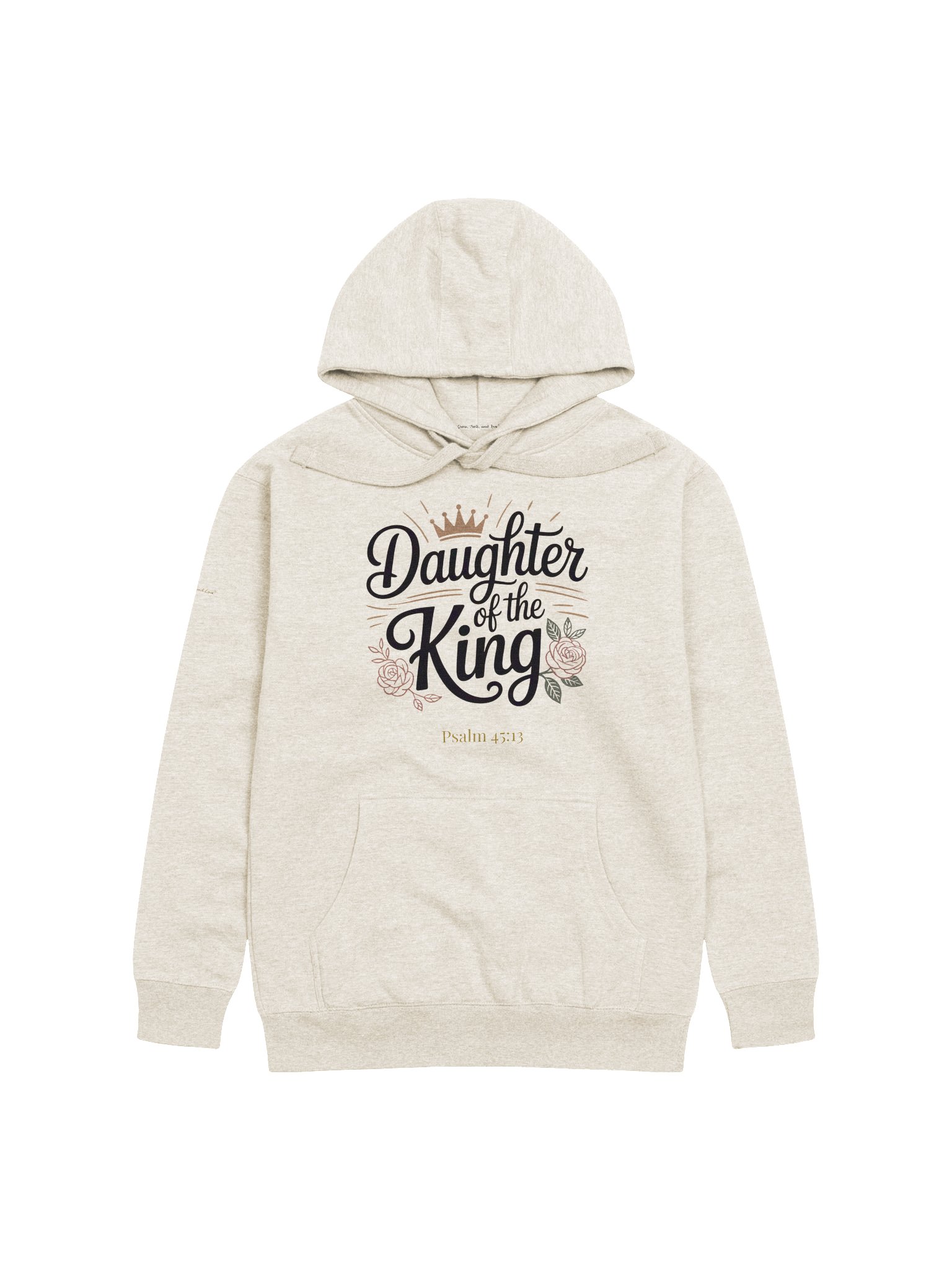 Daughter of the King Premium Hoodie - Bone product image (1)
