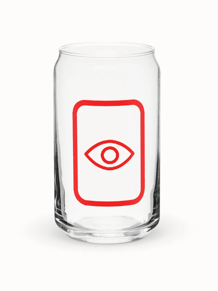 EyeSeeThru Logo Can-Shaped Glass product image (1)