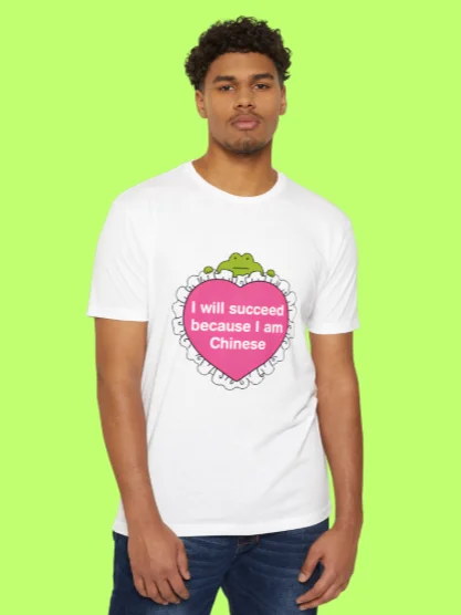 I Will Succeed Because I Am Chinese Shirt product image (1)