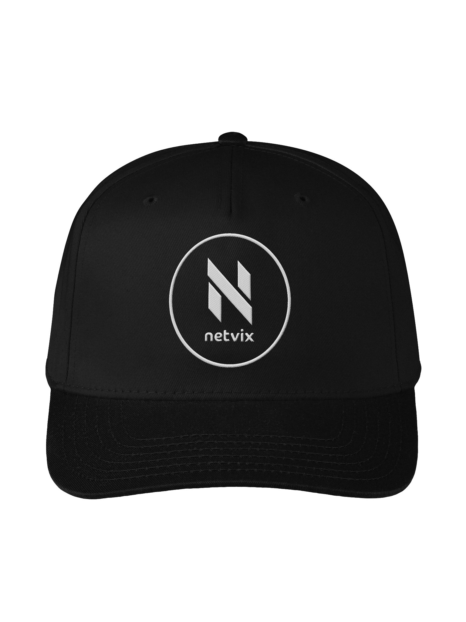 Baseball Cap With Embodied NetVix Logo product image (1)