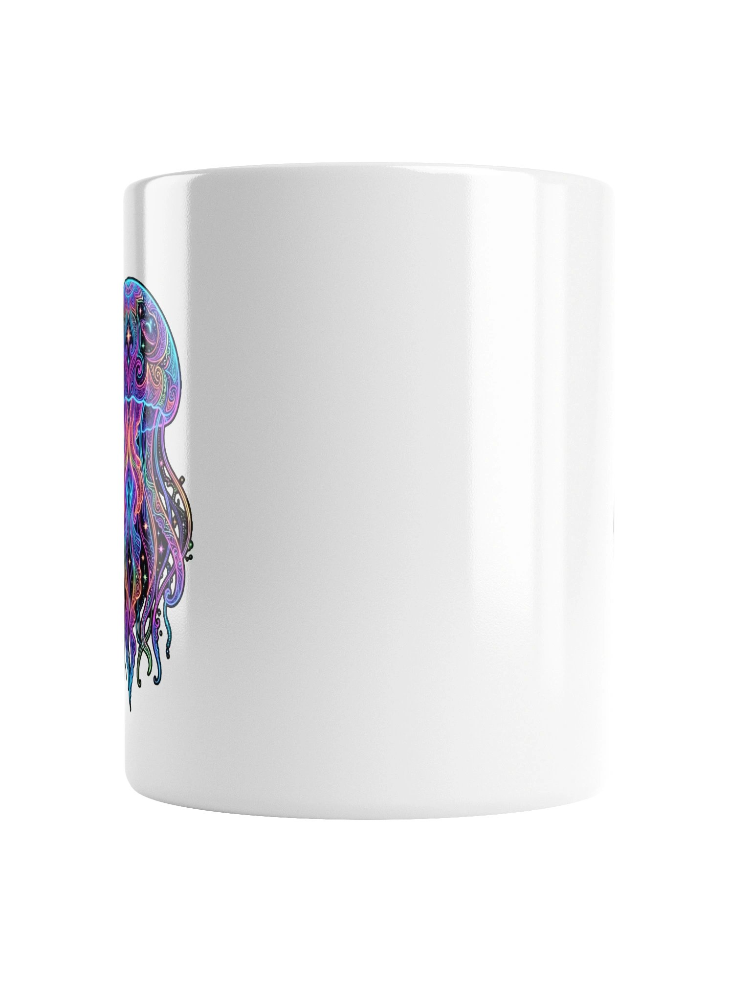 Intricate Neon Jellyfish Mug product image (3)