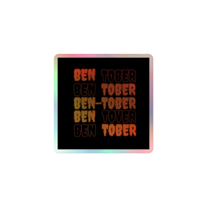 Ben-Tober Sticker product image (1)