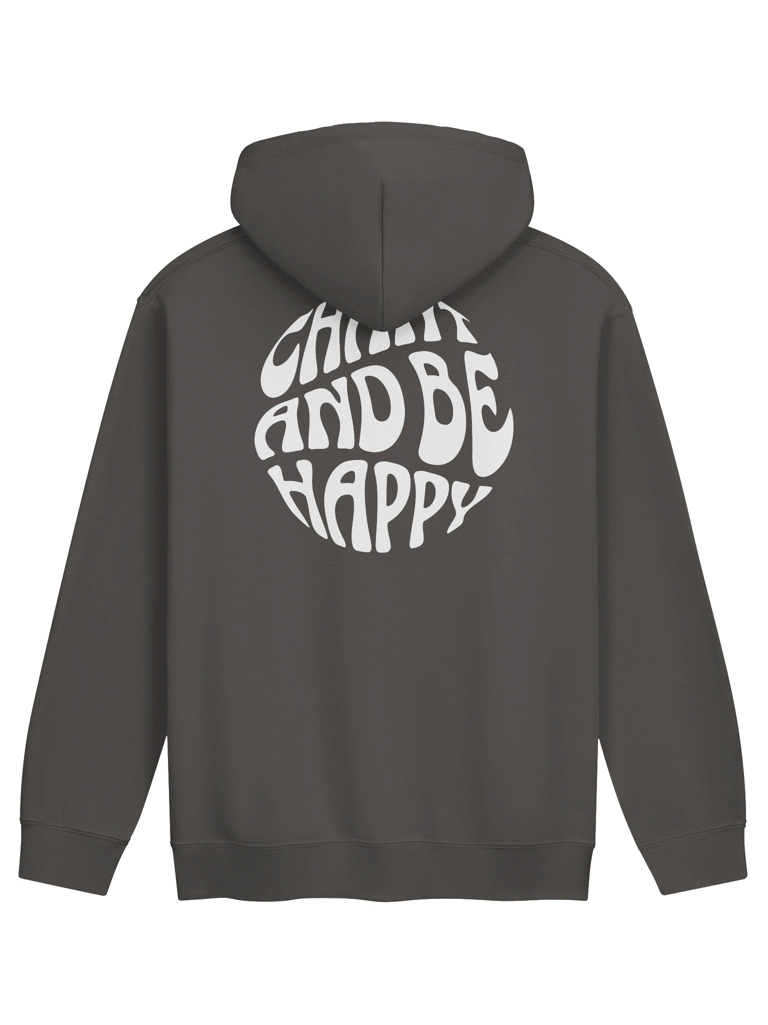 chant and be happy hoodie - white embroidery product image (2)