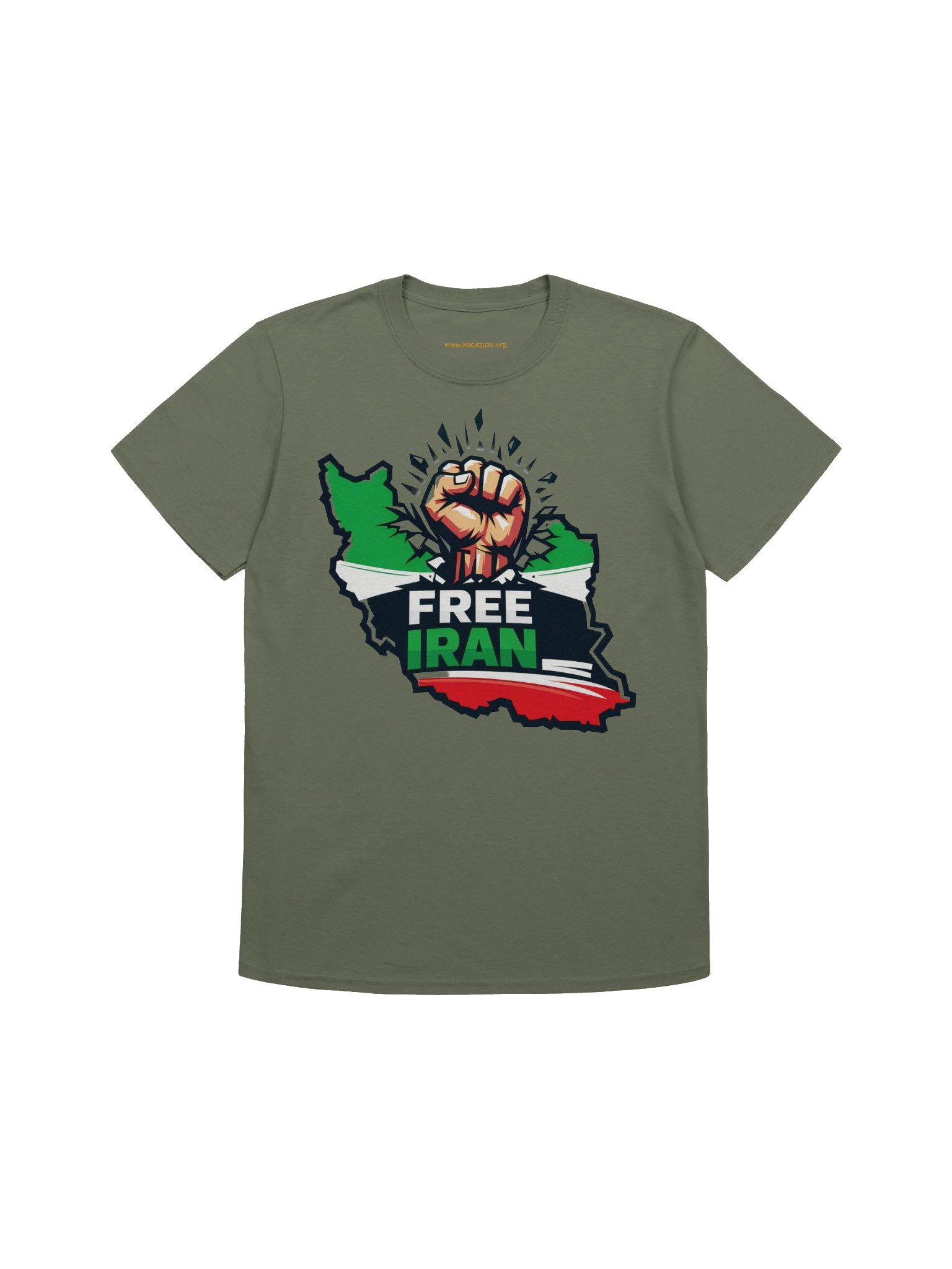 Free Iran Map Pride Unisex Shirt product image (29)