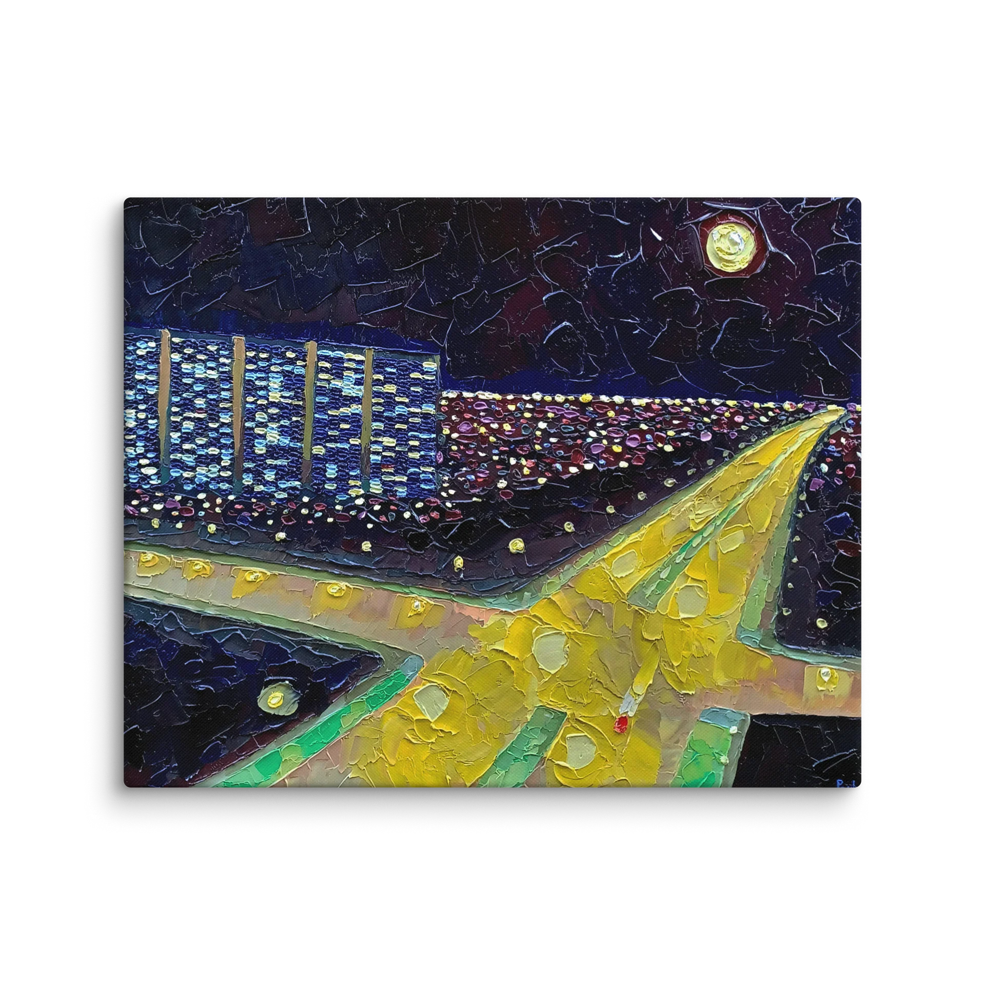 The Vein Of The City Canvas Print product image (5)