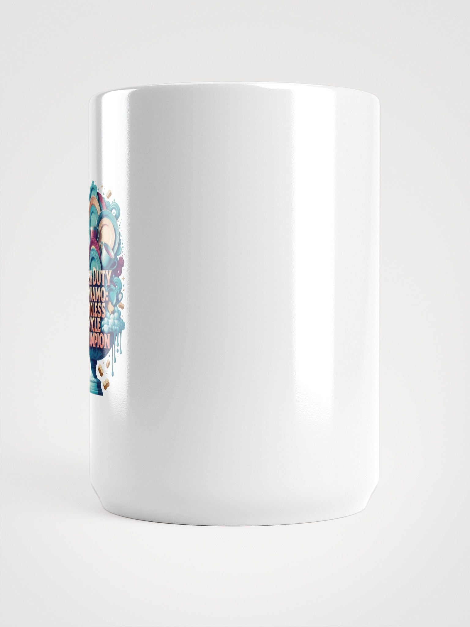 Dish Duty Dynamo Mug, Endless Cycle Champion Cup, Funny Mom Gift product image (6)