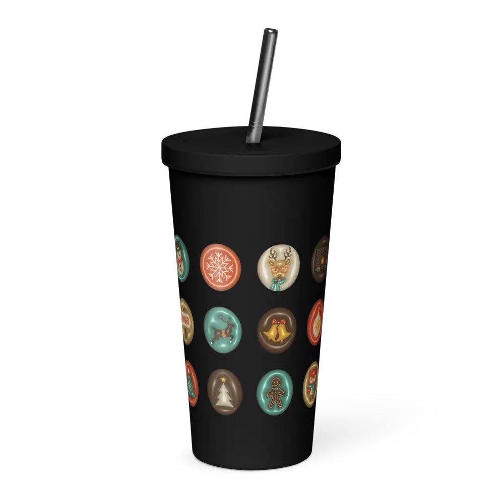 Christmas Charms Stainless Steel Tumbler product image (2)