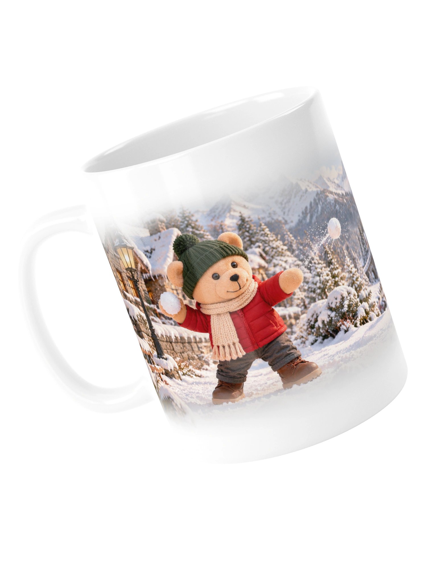 Snowball Fight — Teddy & Tatty Winter Mug product image (14)