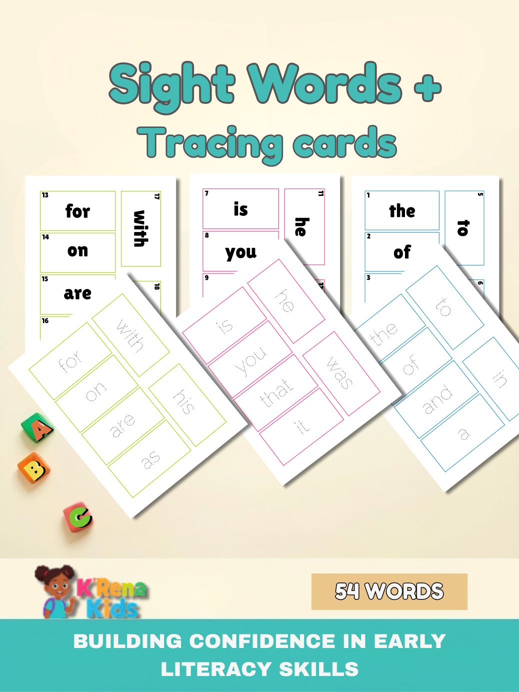 Kindergarten Sight Words Learning Bundle (Digital Download) product image (2)