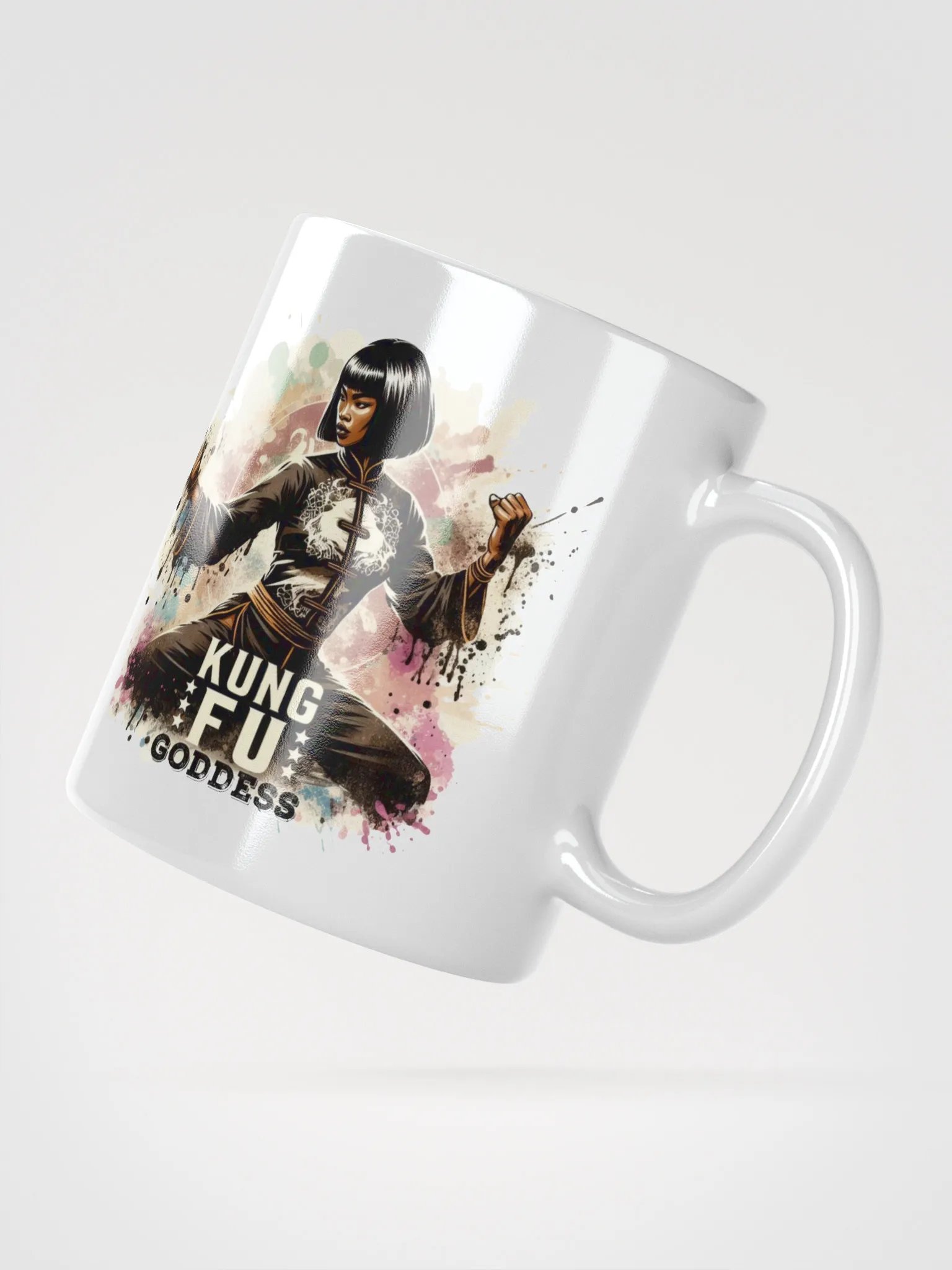 Kung Fu Goddess Ceramic Mug product image (2)