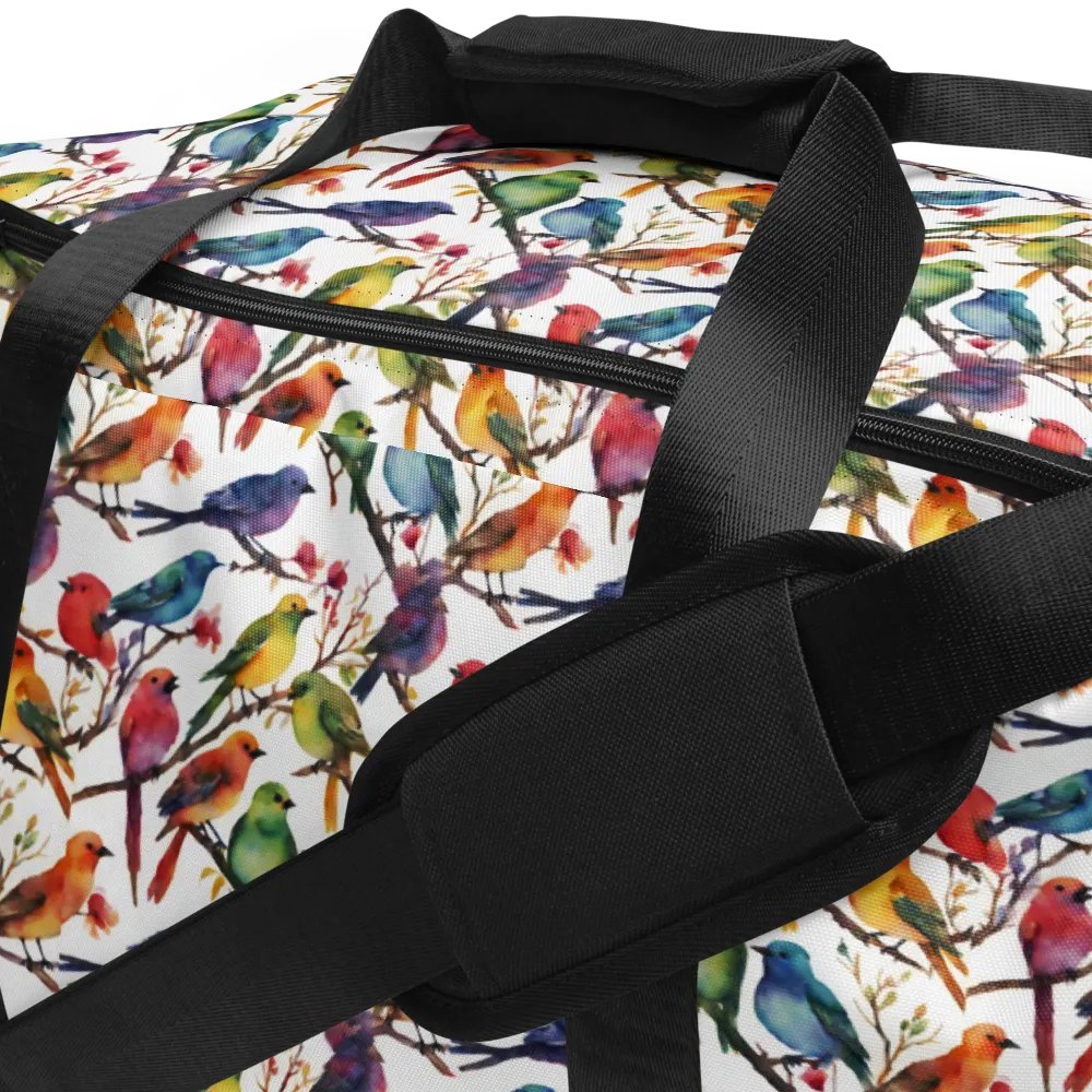 Multi Coloured Birds Dufflebag product image (8)