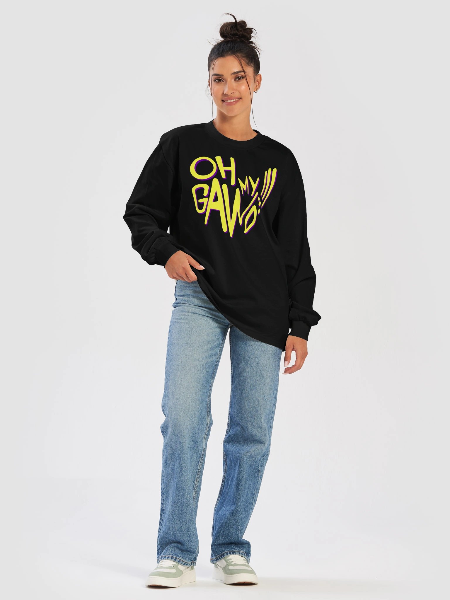 Retro Oh My Gawd Long Sleeve Tee product image (1)