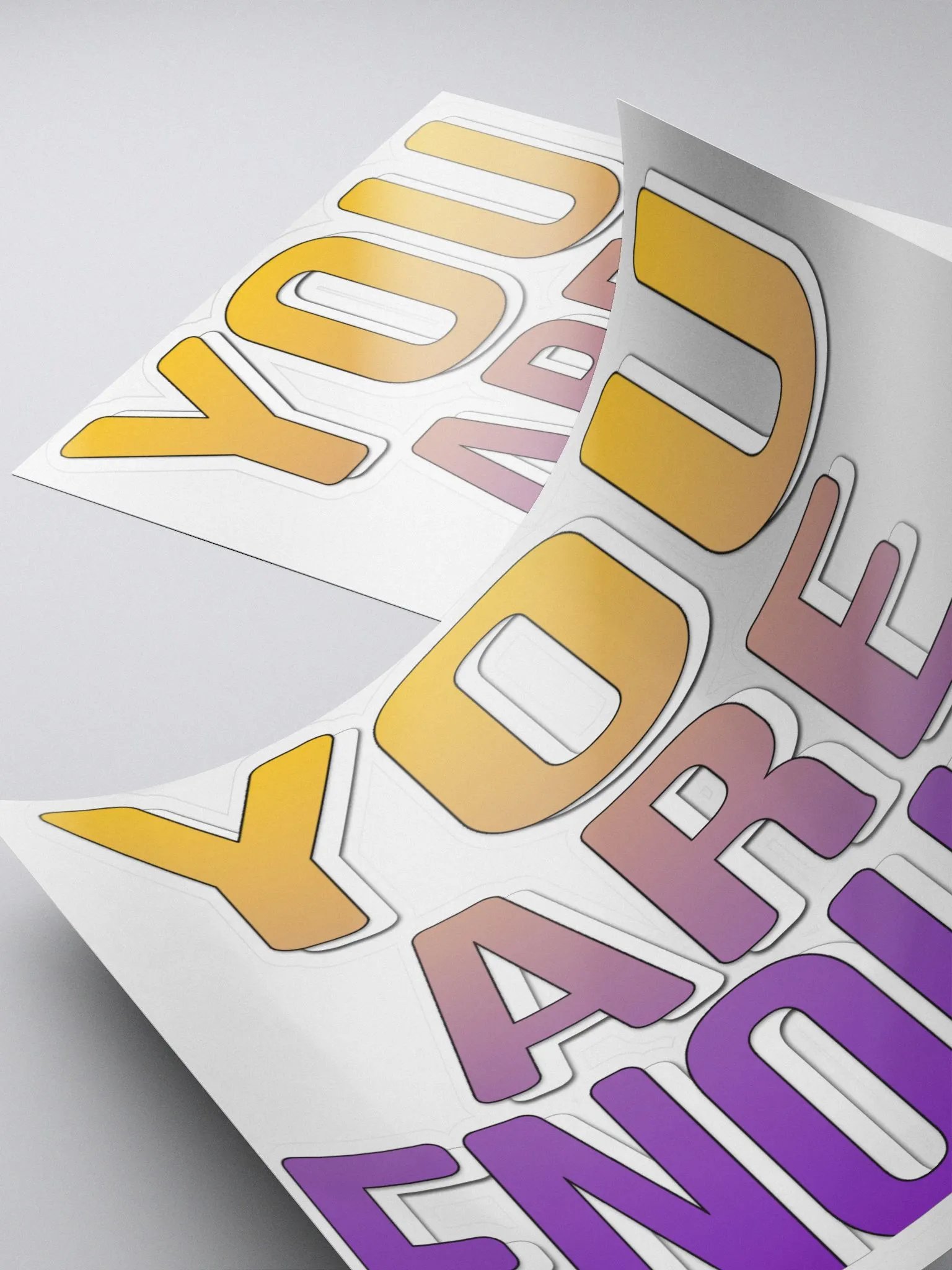 You Are Enough Sticker product image (4)