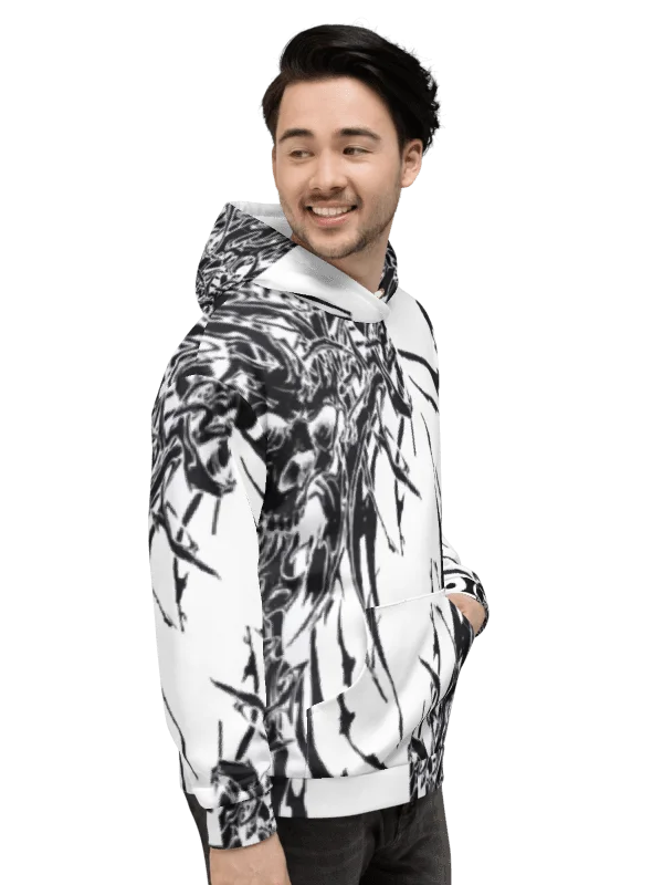 Ink Chaos All-Over Print Unisex Hoodie product image (3)