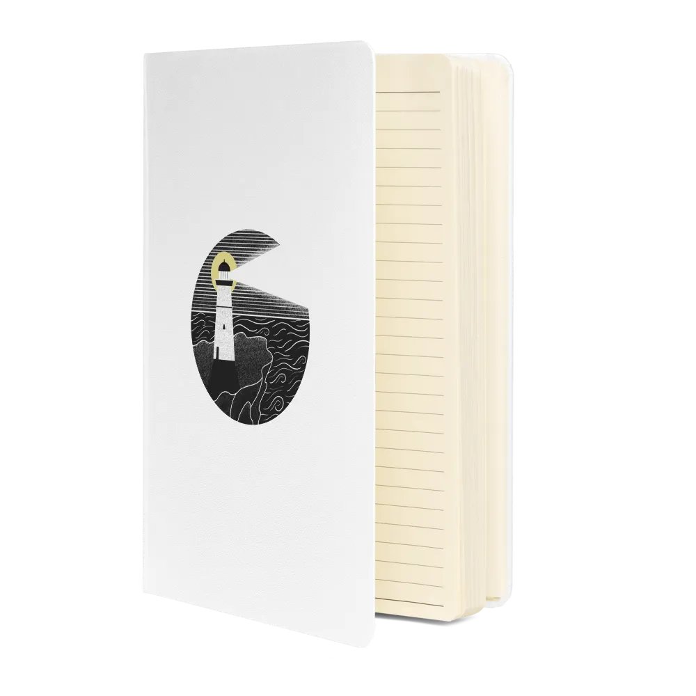 moonrise lighthouse hardcover notebook product image (3)