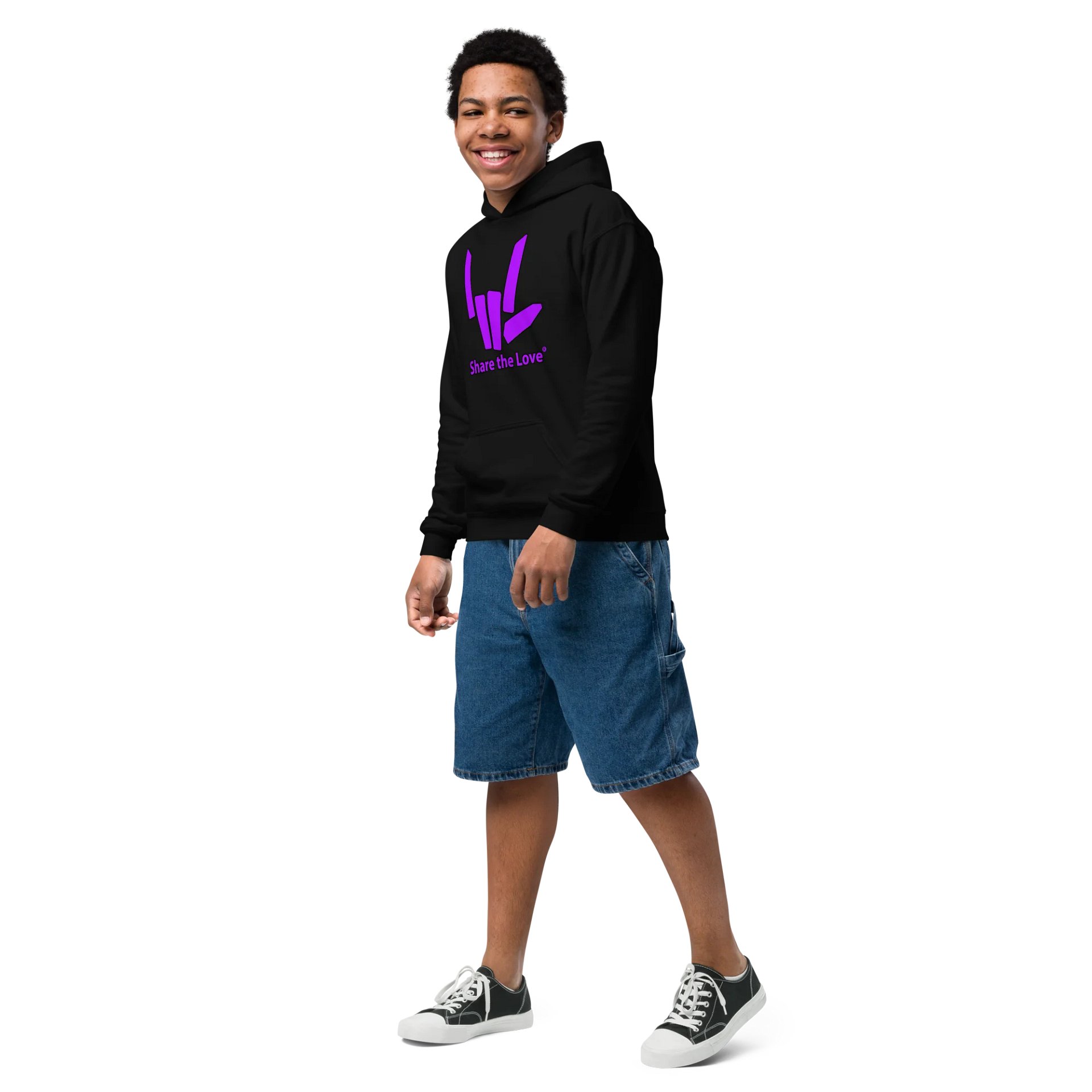 Share The Love Youth Hoodie product image (3)