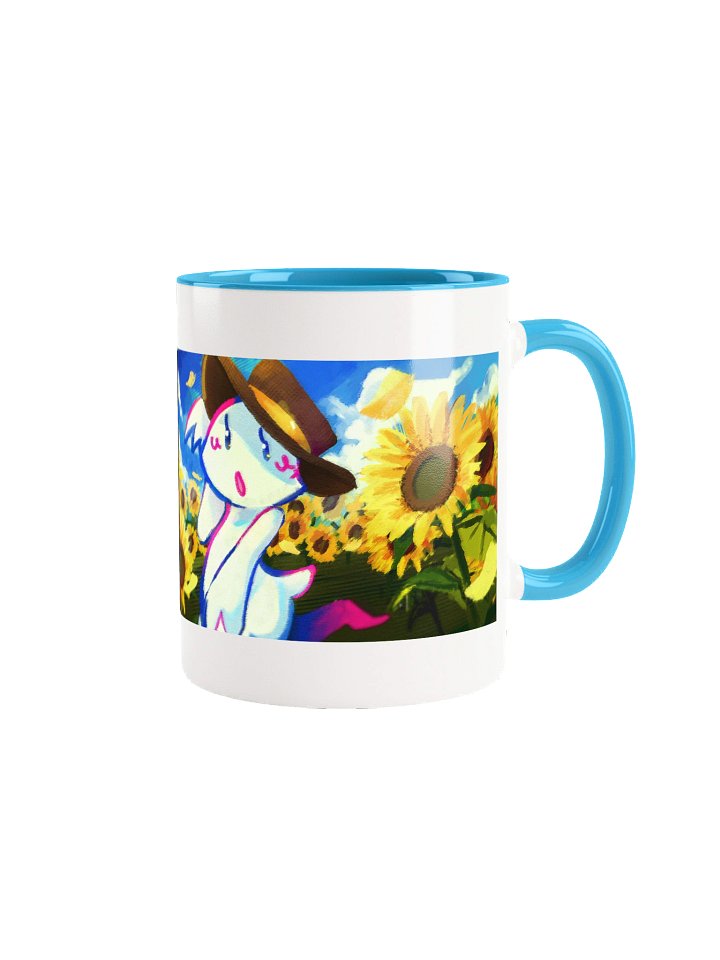 BOO! Sunflower Field (Ceramic Mug) product image (1)