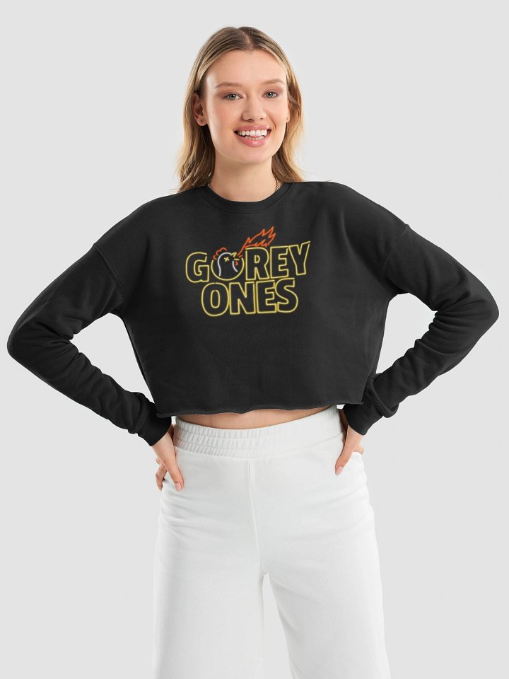 Gorey Ones - Bella+Canvas Women's Fleece Crop Sweatshirt product image (1)
