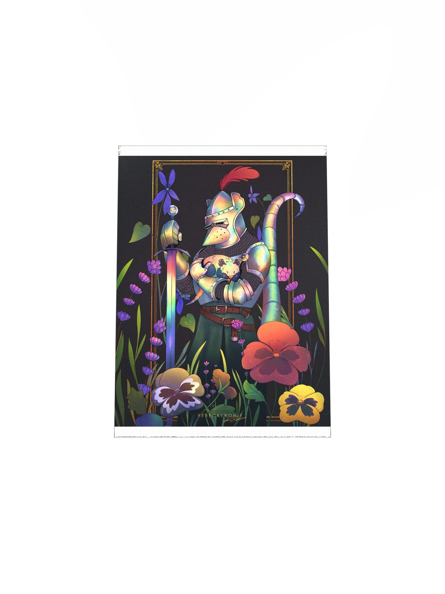Pride Knight Print product image (4)