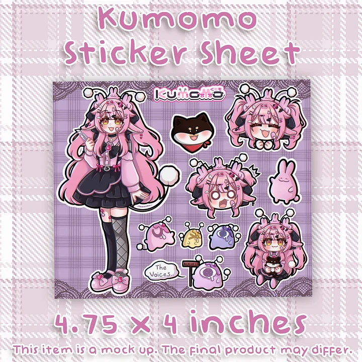 Kumomo Sticker Sheet product image (2)