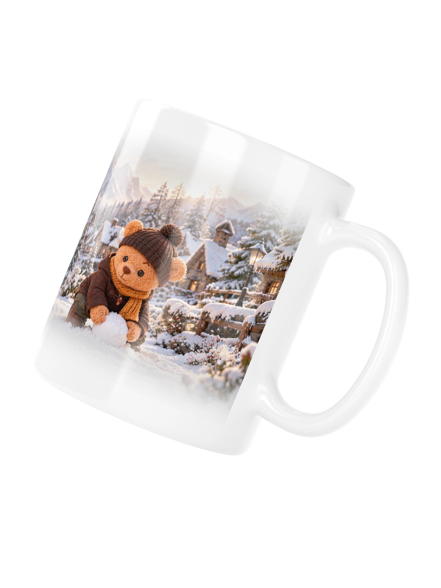 Snowball Fight — Teddy & Tatty Winter Mug product image (10)