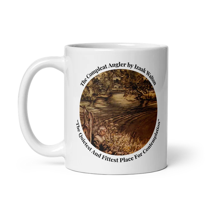 Izaak Walton’s "The Compleat Angler" Quietest and Fittest Place Vintage T-Shirt – Arthur Rackham Mug product image (4)