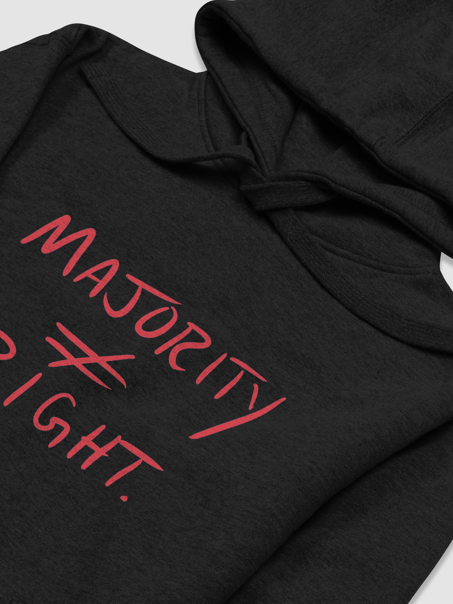Majority ≠ Right hoodie product image (14)