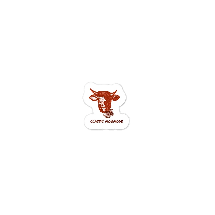 Classic MooMode - Vinyl Sticker product image (1)