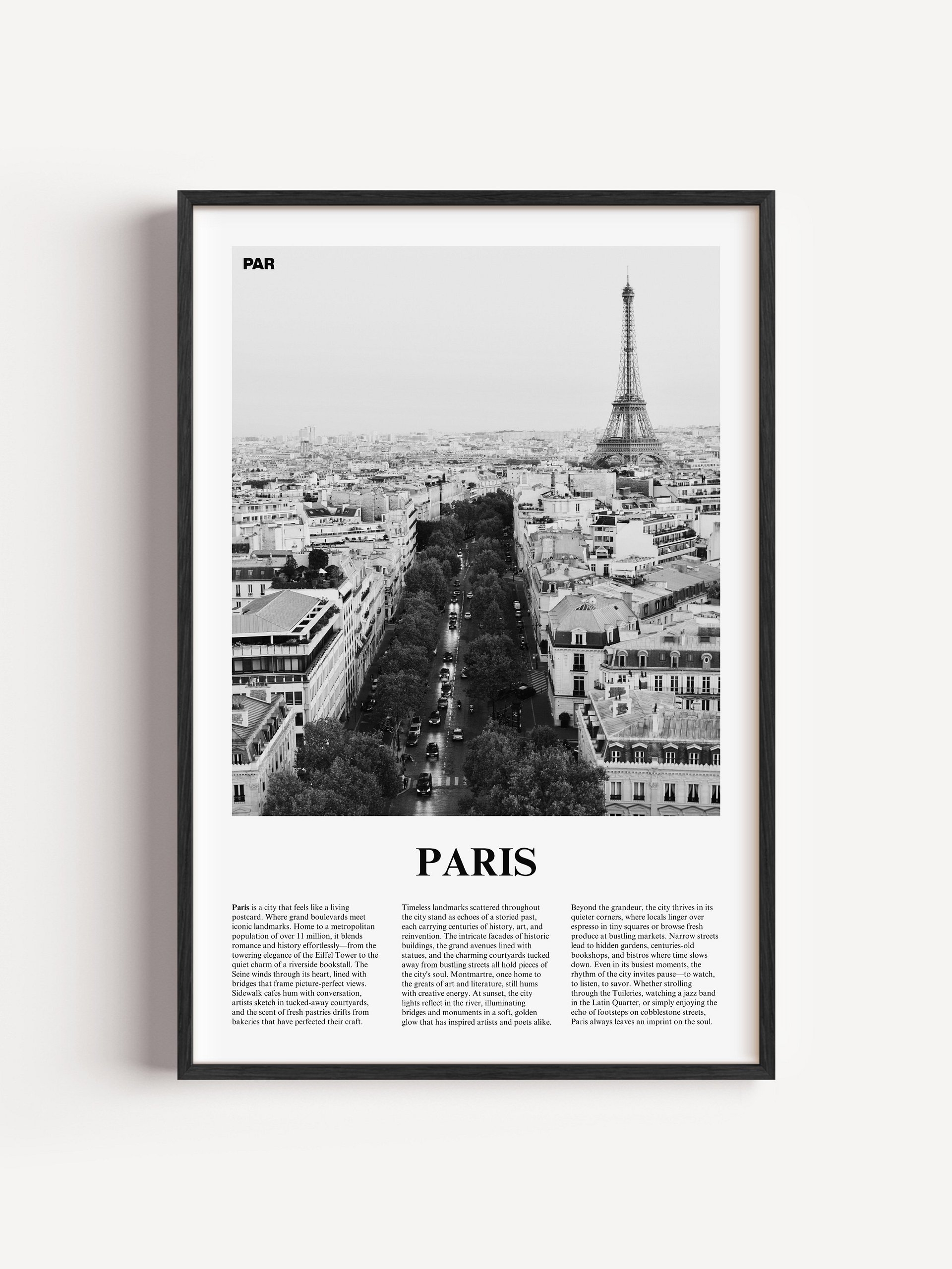 Paris 02 Newspaper Poster product image (1)