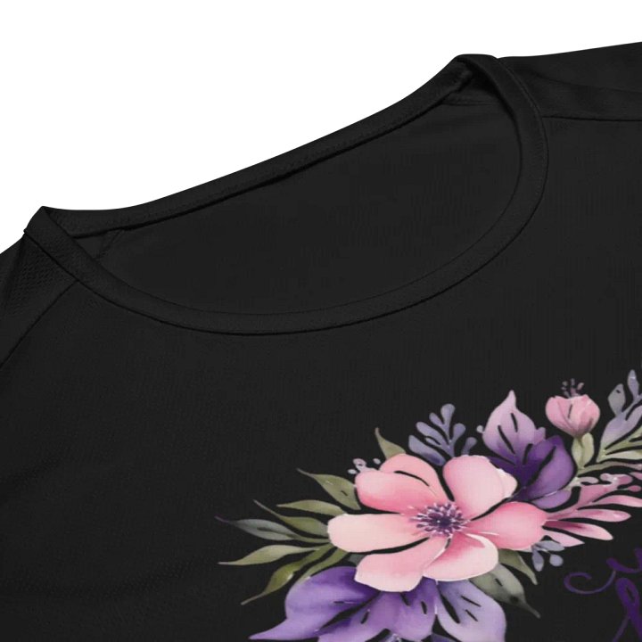Blossoming Love Unisex Sports Jersey product image (2)