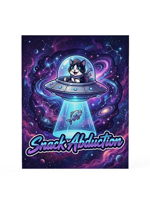 Snack Abduction Tuxedo Poster