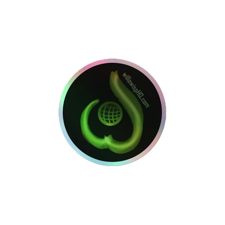 WILLOWISP Sticker (field green) product image (1)