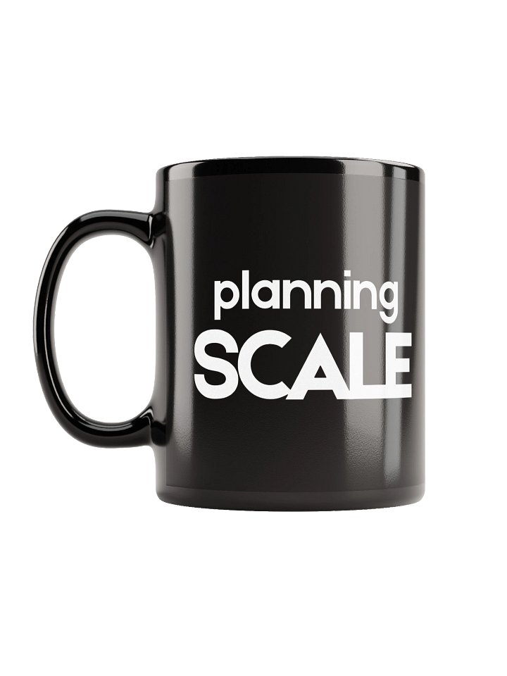 Planning Scale Mug - Minimalist Teacher Humour - Classroom Gift product image (1)