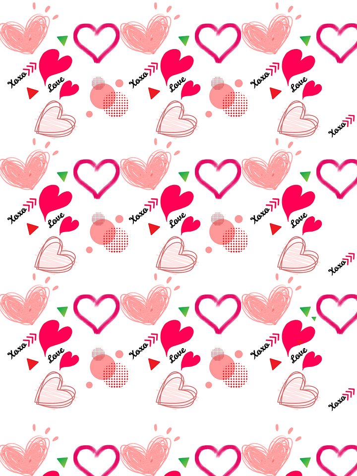 XOXO GEOMETRIC DIGITAL PAPER product image (2)