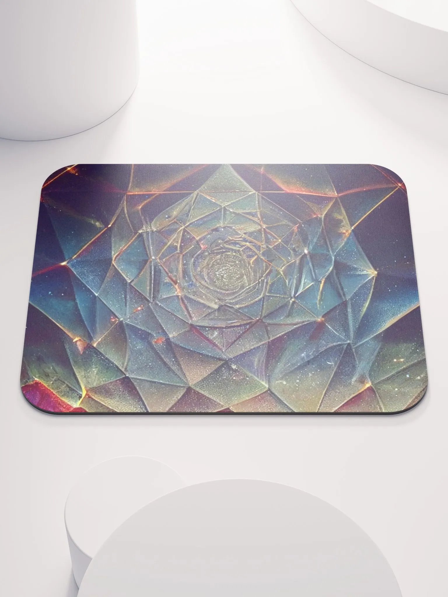 Cosmic Spiral Mouse Pad product image (1)