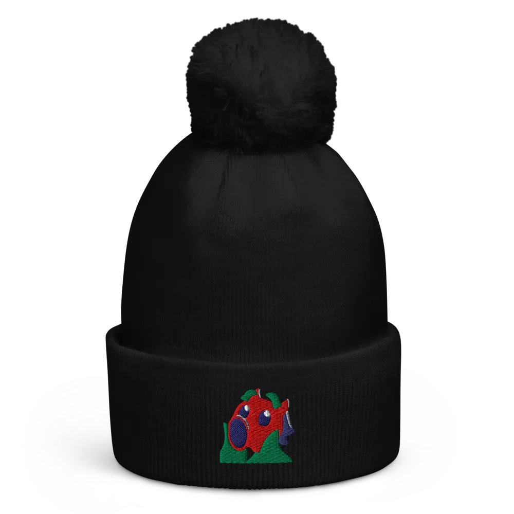 Surprise Pea Pompom Beanie product image (1)