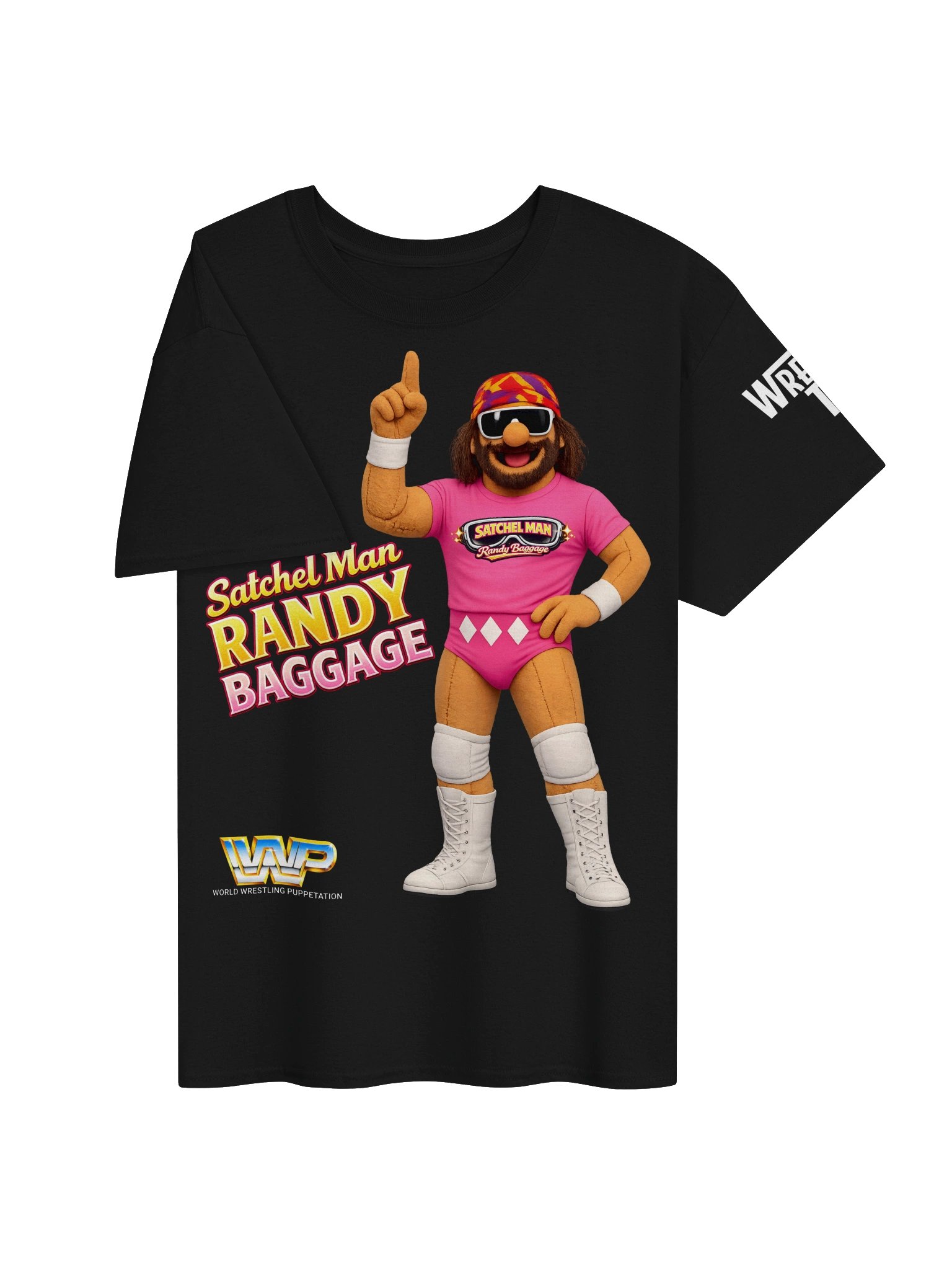 Satchel Man Randy Baggage Tee V2 w/ Sleeve print product image (4)